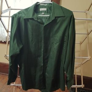 Van Heusen Green Casual Button Down Shirt